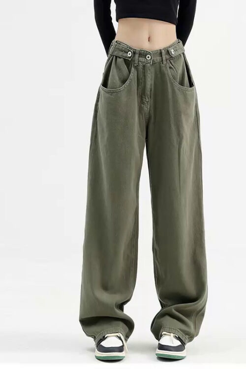 Loose Fashion Pear Shape Large Size Jeans