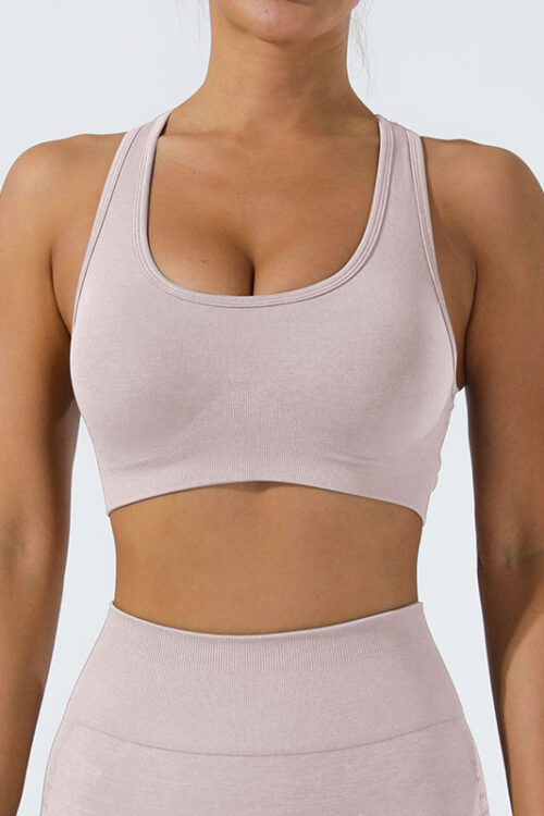 Super Soft Feel Beauty Back Exercise Bra Underwear Wear Shockproof Running Fitness